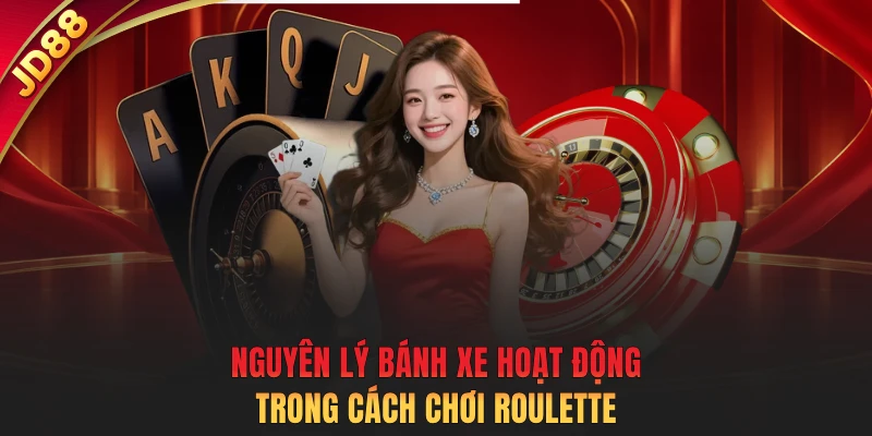 Nguyên lý bánh xe hoạt động trong cách chơi Roulette